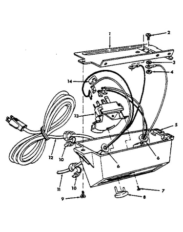 Figure 6 - on/off power outlet