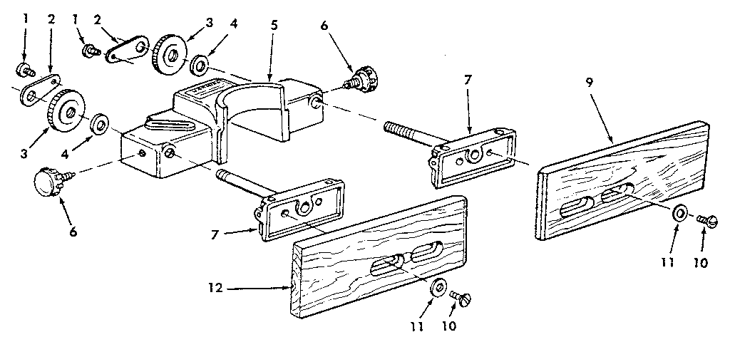 Figure 2 - fence assembly 72008
