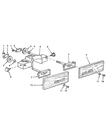 Figure 2 - fence assembly 72008