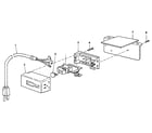 Craftsman 113239400 figure 4 - on/off power outlet 60382 & mounting bracket diagram