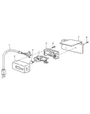 Figure 4 - on/off power outlet 60382 & mounting bracket