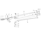 Craftsman 113226681 figure 3 - 62782 fence assembly diagram