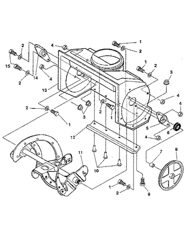Auger housing