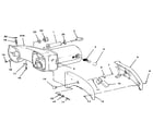 Craftsman 113234600 figure 2 - arm and motor assembly diagram