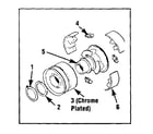 Craftsman 987797810 drum and hub assembly diagram