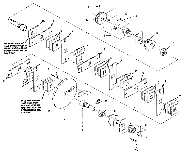 Cylinder shaft
