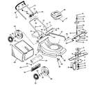 Craftsman 247370810 mower deck diagram