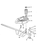 Figure 6 - 62704 miter gauge assembly