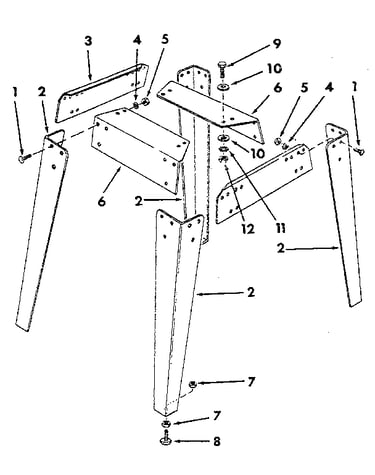 Figure 8 - leg set