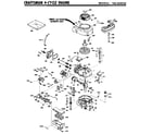 Craftsman 143414032 replacement parts diagram