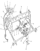 Carrier molding, rails, and frames