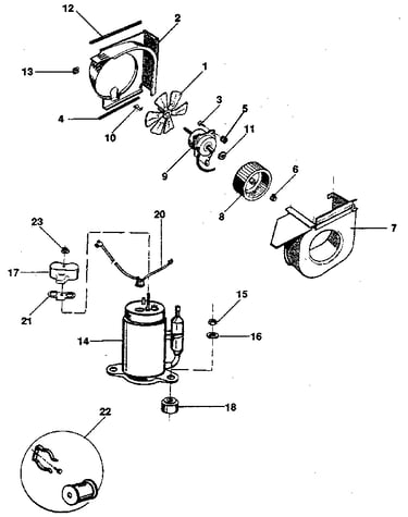 Air handling and compressor