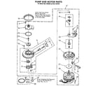 Kenmore 6651665590 pump and motor diagram