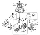 Lawn-Boy L21ZPNC engine group diagram