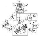 Lawn-Boy 680544 engine group diagram