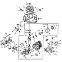 Lawn-Boy 680544 engine group diagram