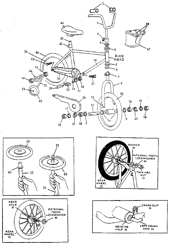Replacement parts