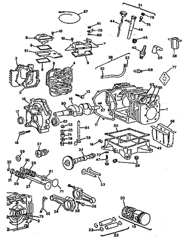 Engine briggs & stratton