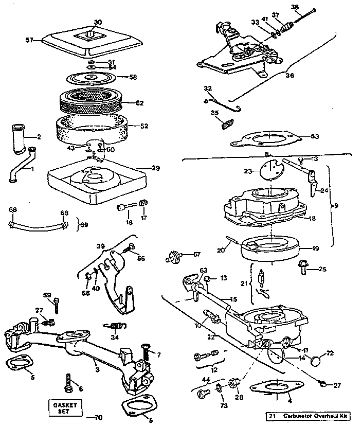 Engine briggs & stratton