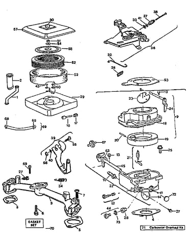 Engine briggs & stratton