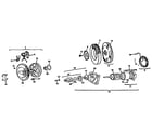 Briggs & Stratton 422437-1266 starter motor group diagram