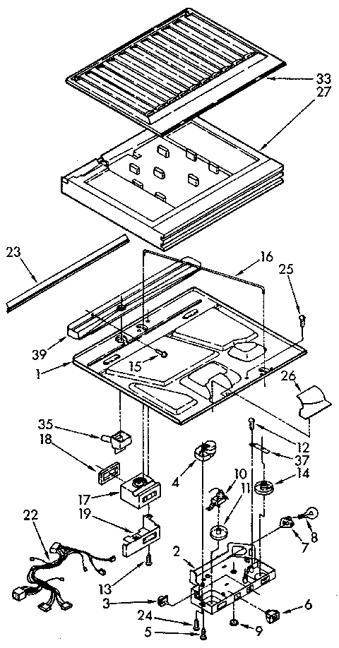 Compartment separator