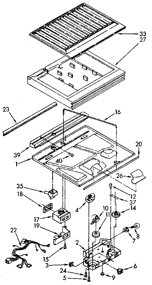 Compartment separator