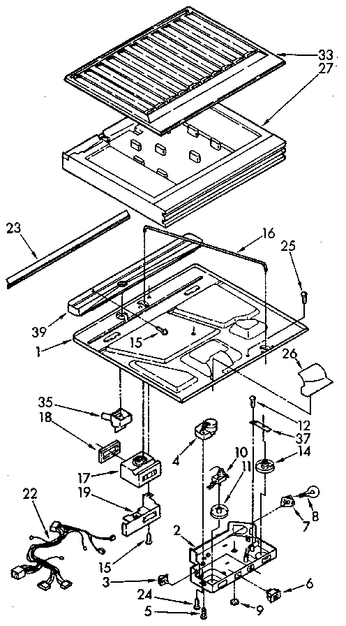 Compartment separator