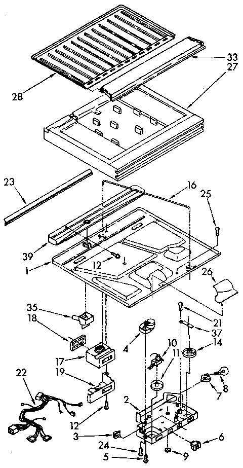 Compartment separator