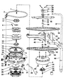 Motor, heater, and spray arm details