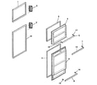 Kenmore 2539305391 door diagram