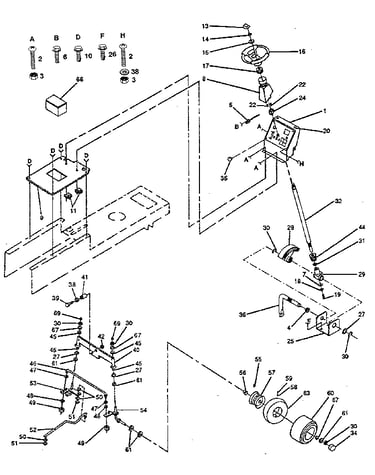 Steering and front axle