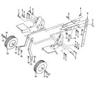 Craftsman 917298330 wheel and depth stake assembly diagram