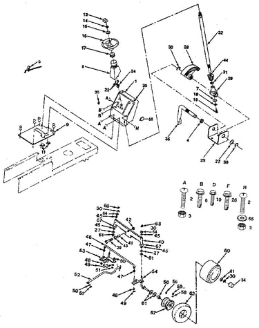 Steering assembly