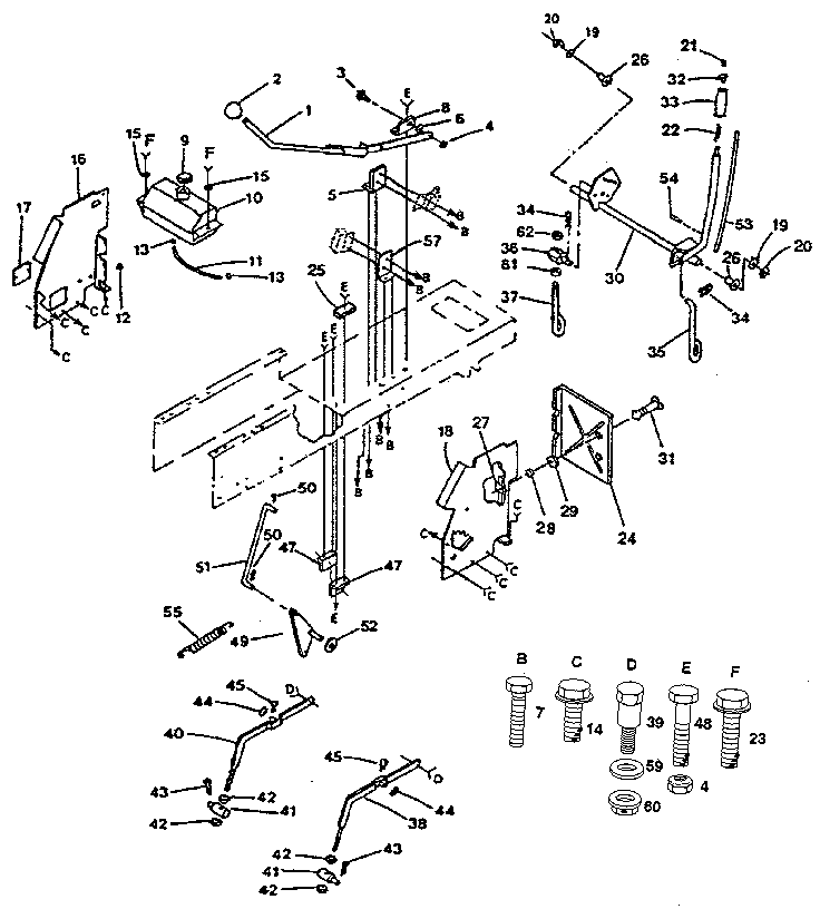 Lift adjustment
