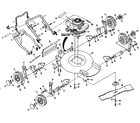 Craftsman 917384230 replacement parts diagram