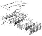 Kenmore 62083000 functional replacement parts diagram