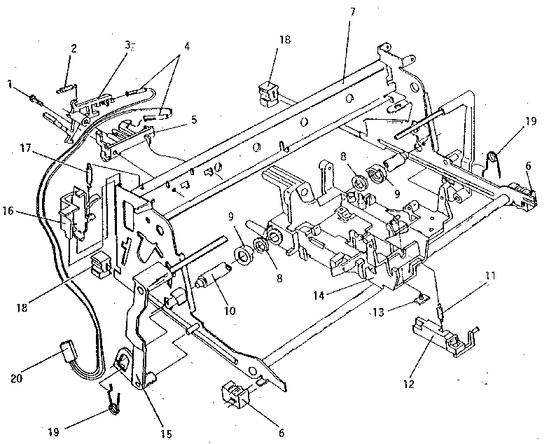 Carrier molding, rails, & frames