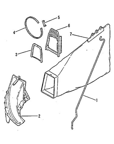 683789 side bag grass catcher