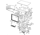 Kenmore 9119851190 upper body section diagram