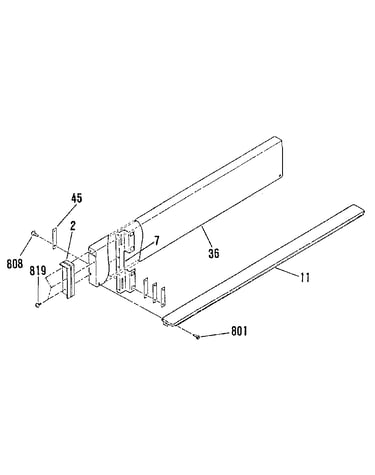 Optional 4" backsplash 8059090