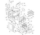 Kenmore 9113638812 body section diagram