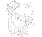 Kenmore 9113638812 burner section diagram