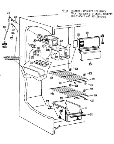 Freezer section