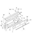 Backguard section