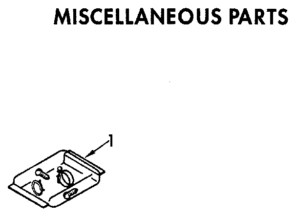 Miscellaneous parts