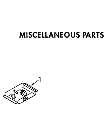 Miscellaneous parts