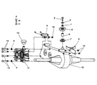 Craftsman 917257360 transaxle and pump assembly diagram