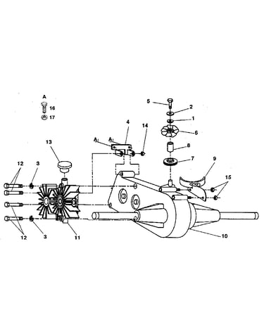 Transaxle and pump assembly