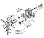 Craftsman 917257360 sundstrand pump assembly - model number bdu-10s diagram